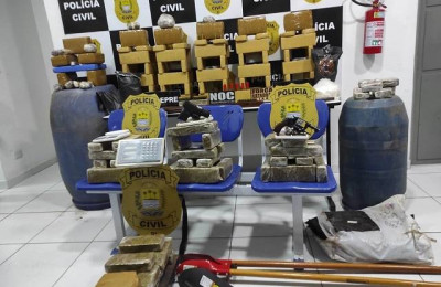 Inteligência da Segurança estoura depósito de drogas e munições em Timon